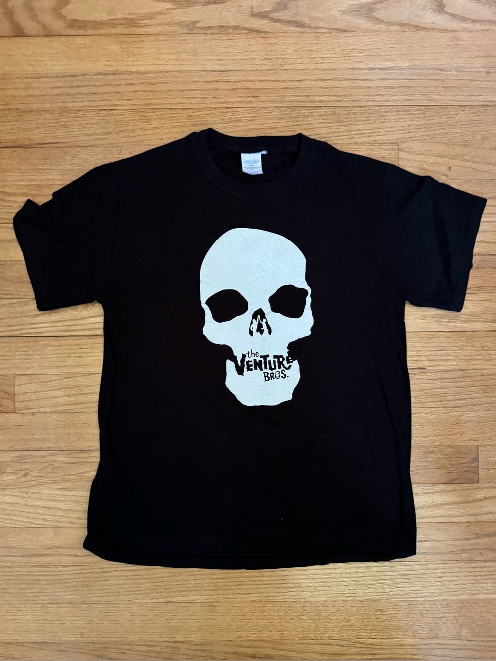 The Venture Bros. Black Graphic Skull T-Shirt